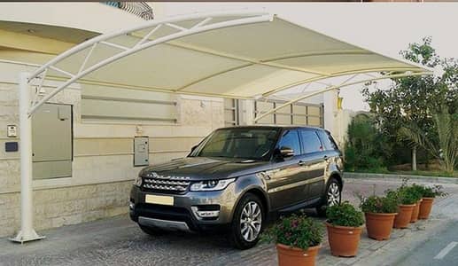 Best car parking shade in Pakistan - Parking structure - Pvc Car roof