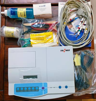 TRISMED CARDIPIA 200 ECG Machine – 3/1 Channel – Korea