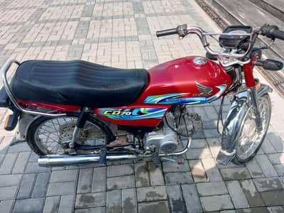 urgent Honda CD70 for sale condition 10by8