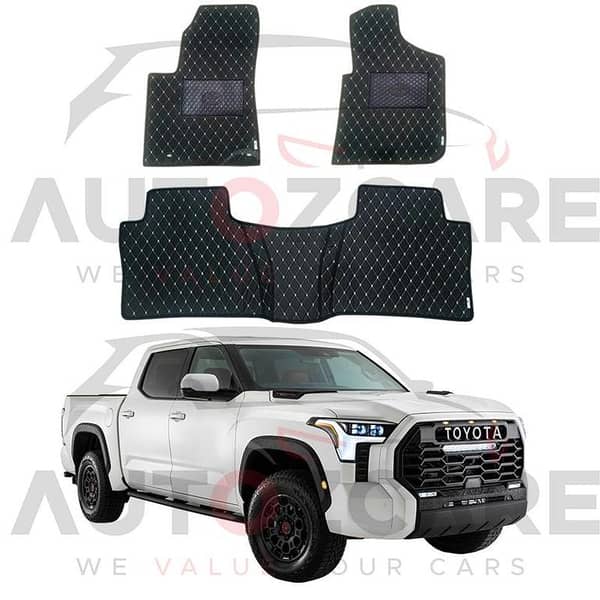 Toyota Tundra 7D Floor Mat ( Flat Style ) 5PCS - Model 2022-2025