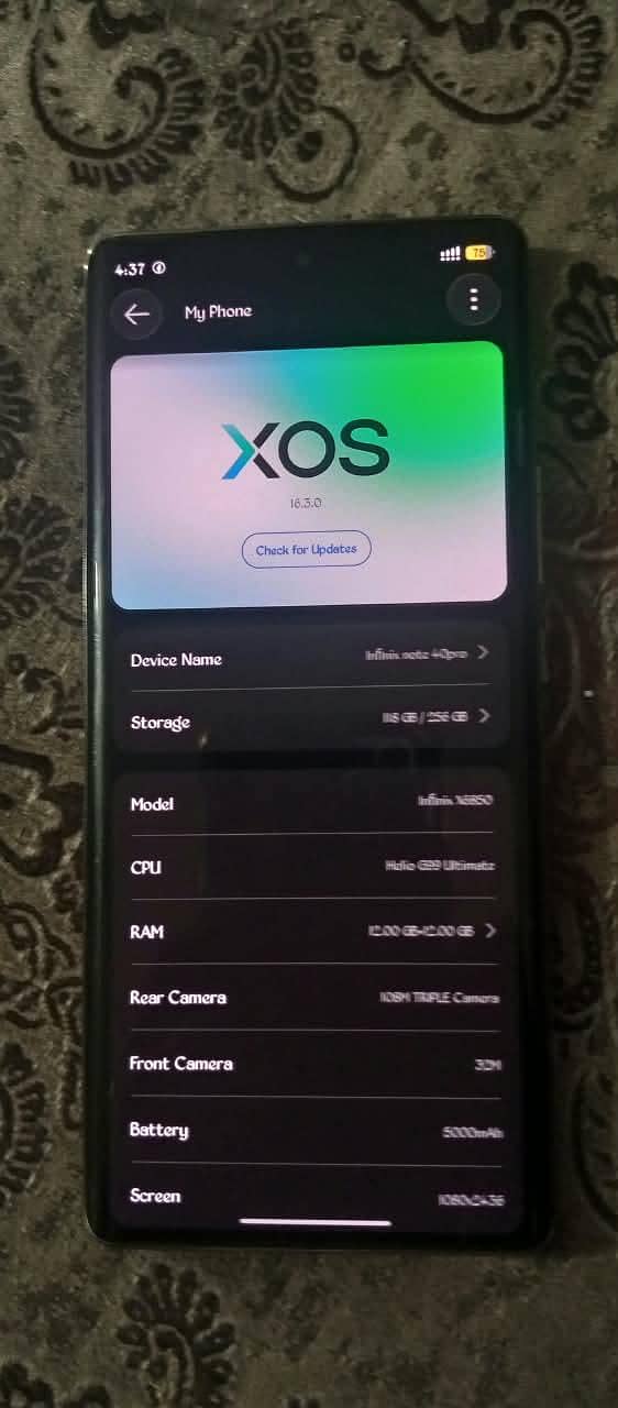Infinix Note 40 Pro 4