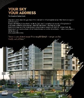 GOLDEN OPPORTUNITY | LUXURY APARTMENTS ON EASY INSTALLMENTS* *Askari 11, Lahore | Offered by: Housing Directorate & Spring Field Developers*