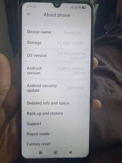Redmi 14C | 128GB Storage | 10/9.5 Condition - Mint Look