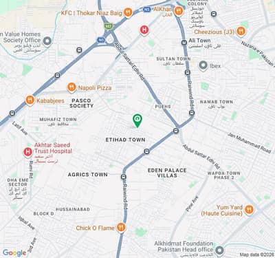 Prime 2 Marla Commercial Building for Rent in Royal Enclave 1, Etihad Town Phase 1
