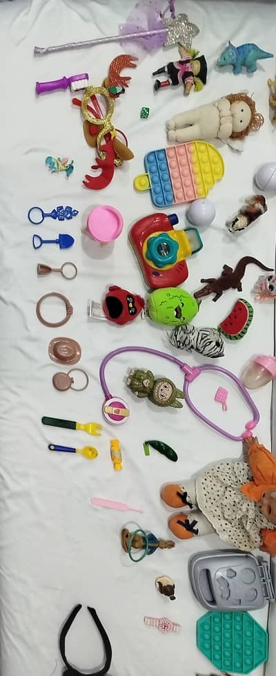 Mega Kids Toy Bundle (30+ Mix Items) – Neat & Clean Condition