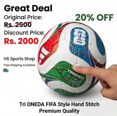 FIFA style football.