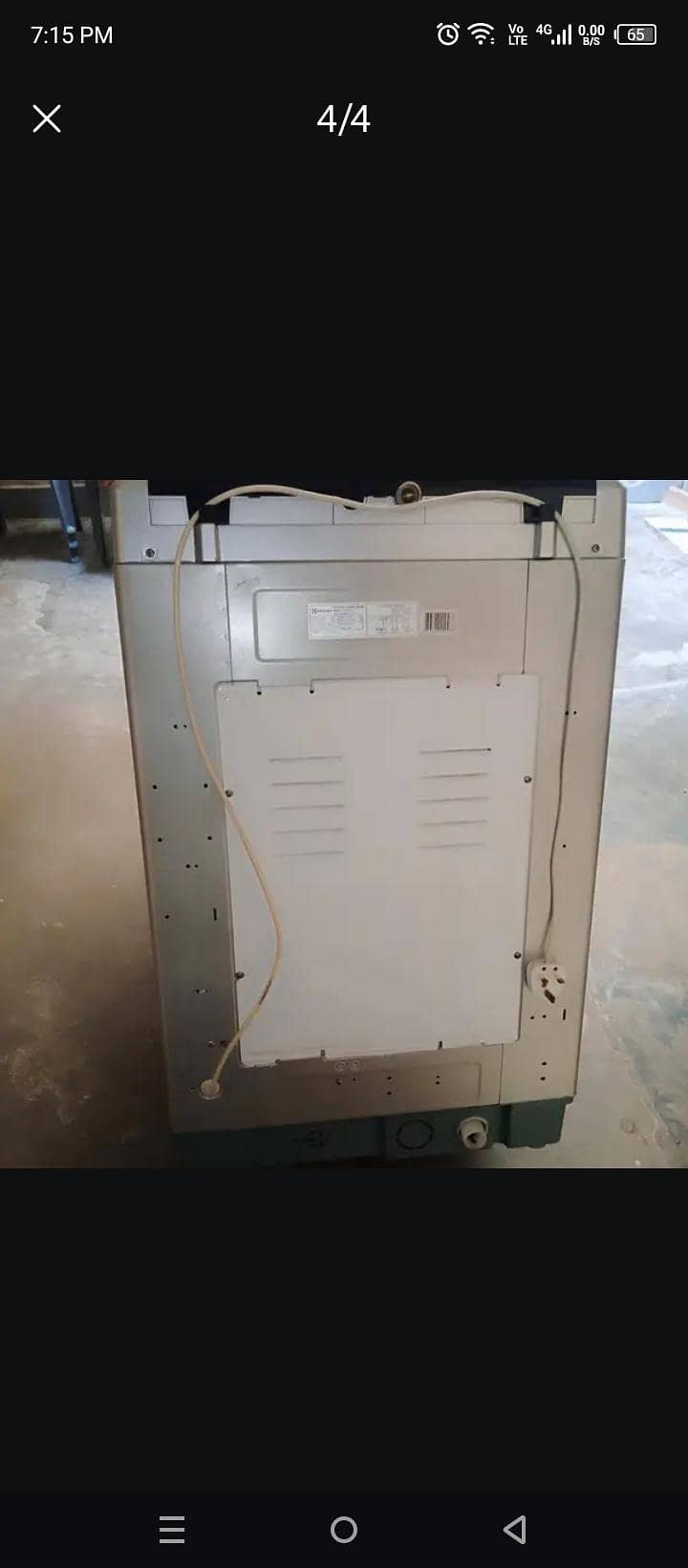 Electrolux Washer Machine 3