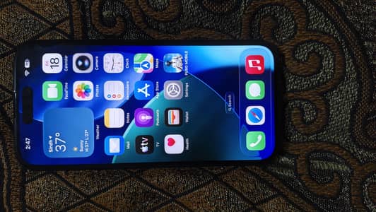 Iphone 15 black 128GB Jv with complete stuff