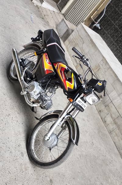 Honda CD 70 2026 Model For Sale Black Color