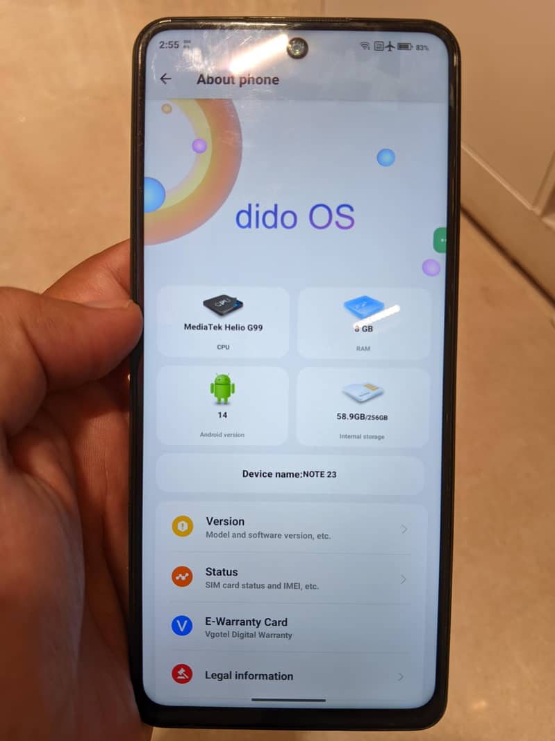 VGO TEL Note 23 0