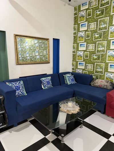 5 seater L shaped sofa set