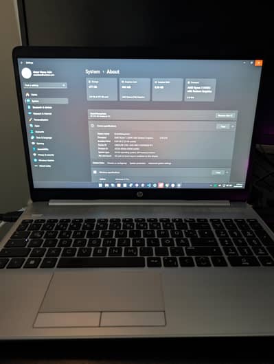 HP 255 G8 Notebook - Ryzen 5 5500U 8GB Ram 500GB SSD