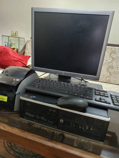 complete set of computer with POS SOFTWARE