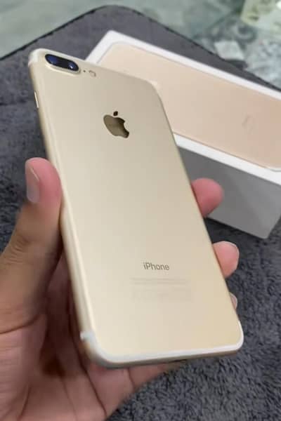 iPhone 7 plus PTA approved complete box delivery available
