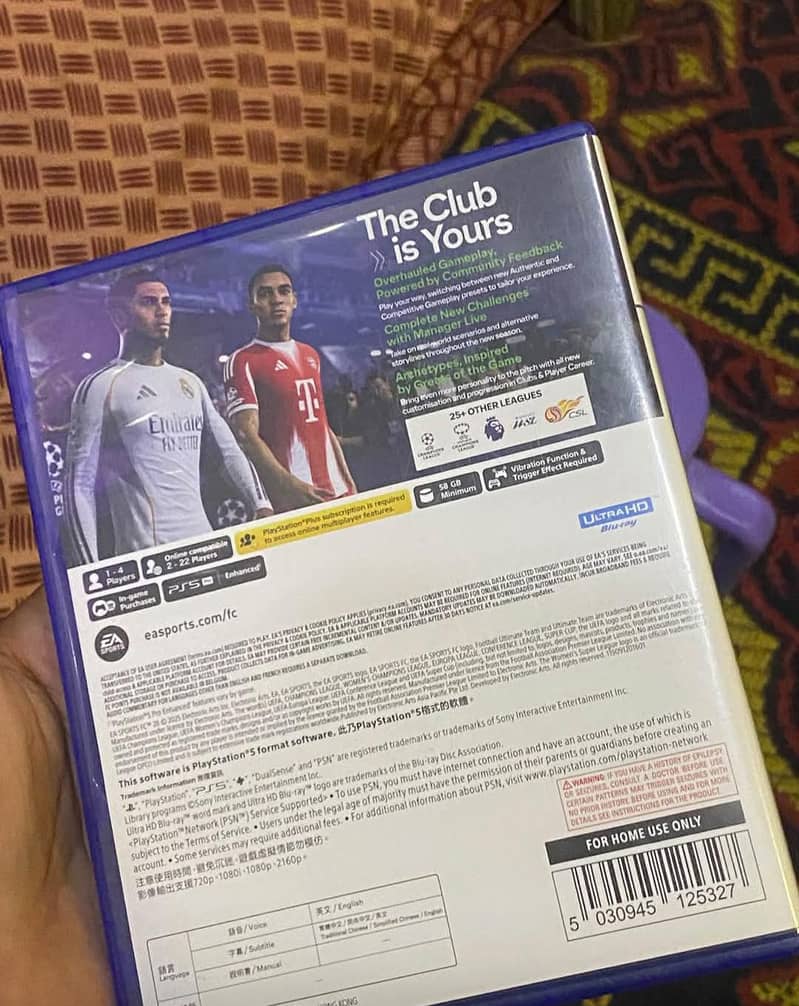 FC26 for ps5 1