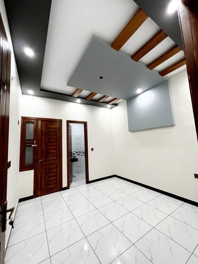 Triple Storey 6 Bedrooms Brand New West Open 120 Square Yards In Reasonable Rates