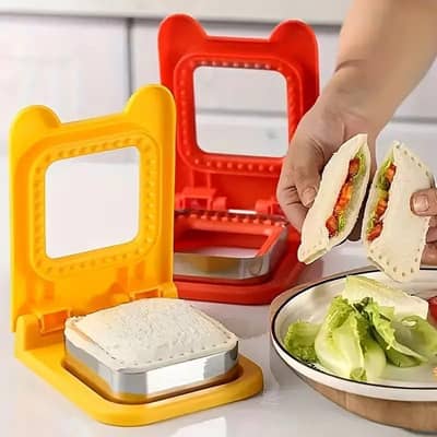 2-in-1 Sandwich Cutter and Sealer design with free delivery