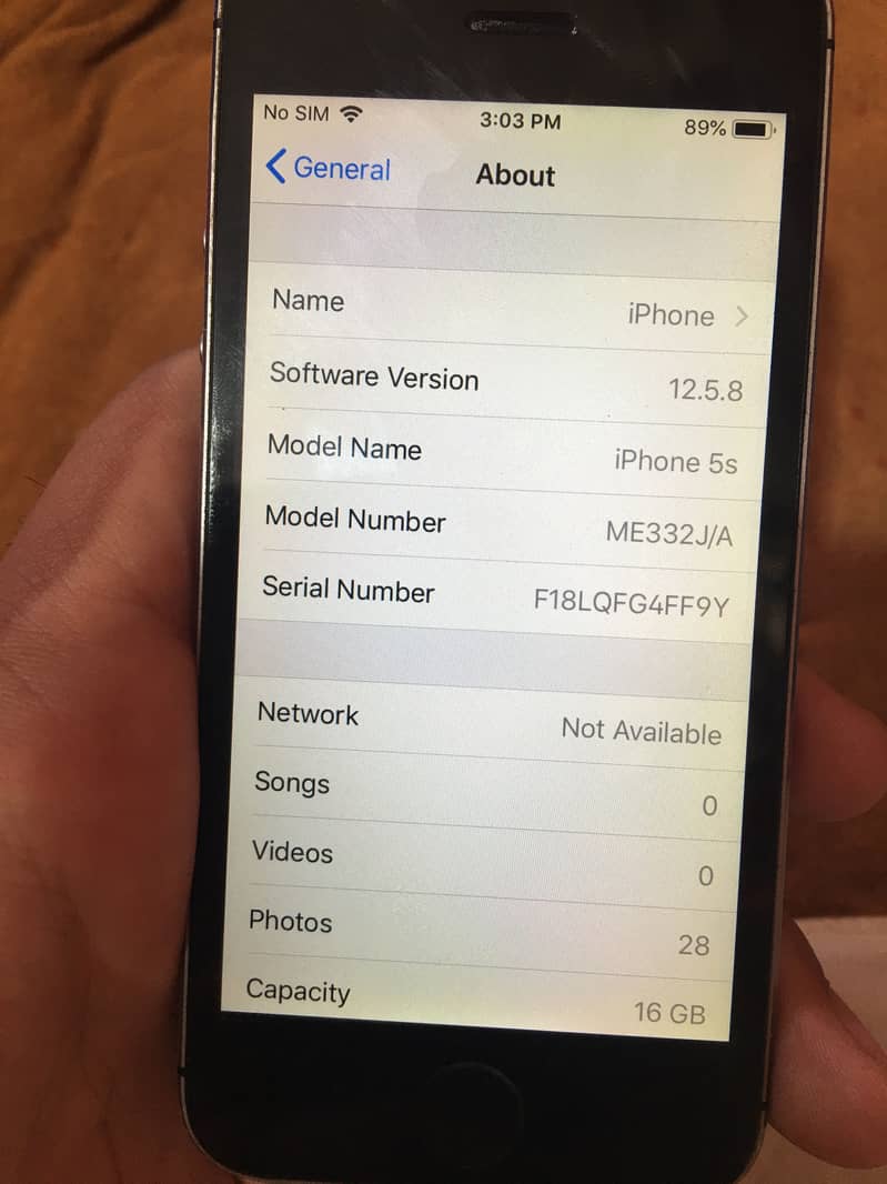 Apple iPhone 5s 6