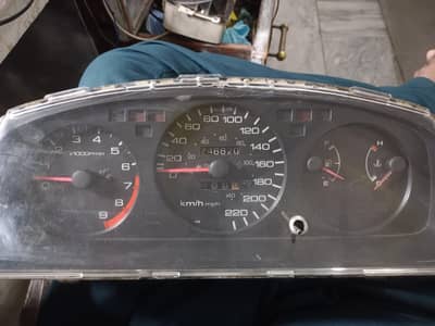 Civic 1995 meter orignal converted into LED