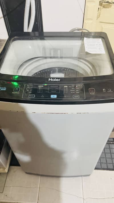Haier fully automatic washing machine 8.5 kg