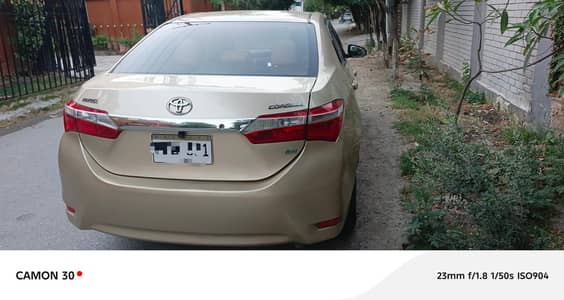 Toyota Corolla GLI 2016