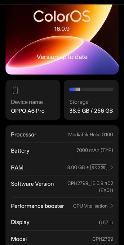 OPPO A6 pro