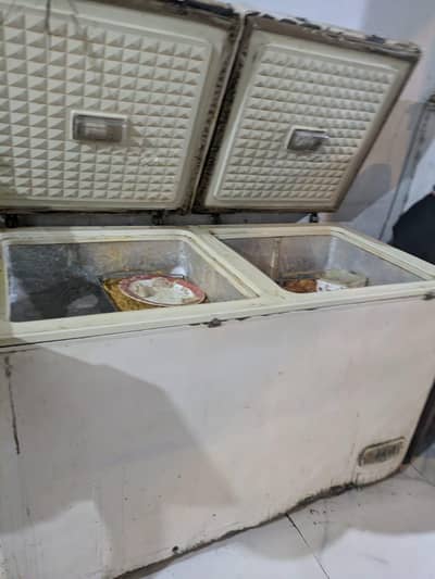 2 door freezer dawlance