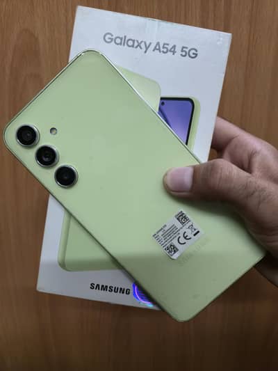 Samsung A54 5G, 256Gb, Official Pta, box.