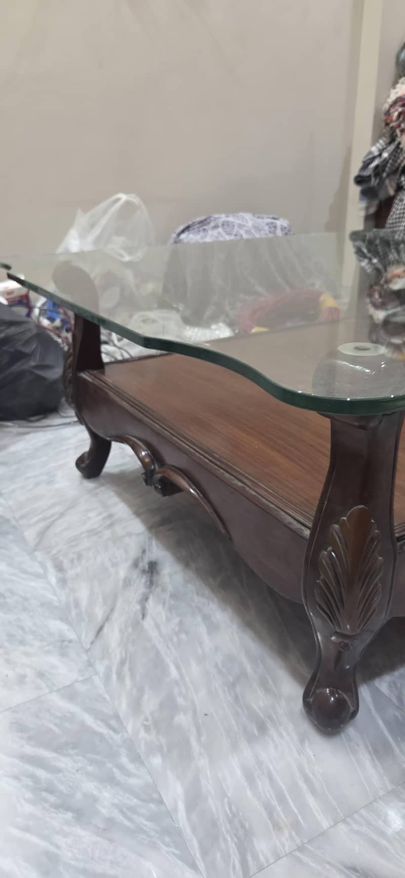 2 seater sofa with table 6