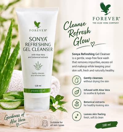 Sonya Refreshing gell cleanser