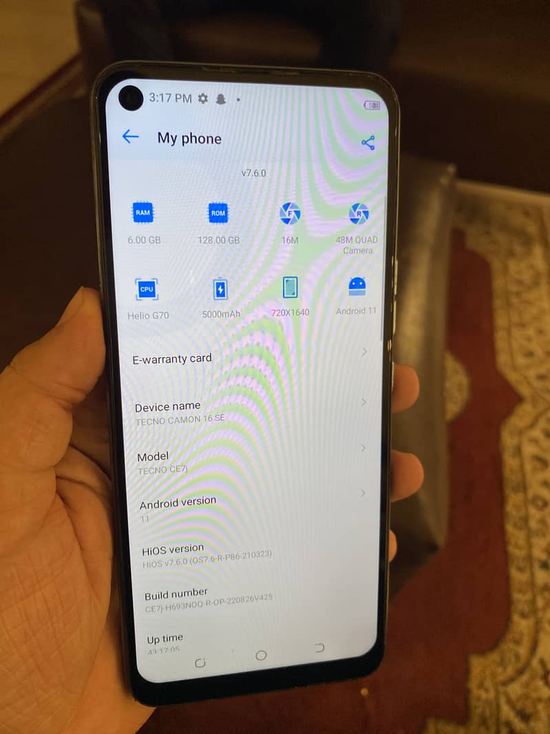 Tecno CAMON 16 SE 0
