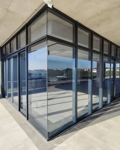 Aluminum curtain wall / Glass wall/Exterior glass wall / Double glass