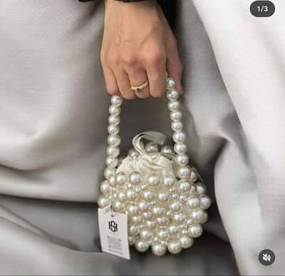 Handmade wedding mini bag