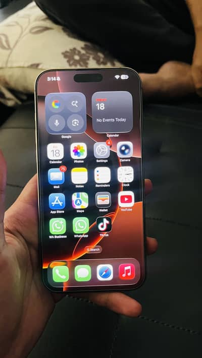 Apple iPhone 16 Pro Max jv 95 health