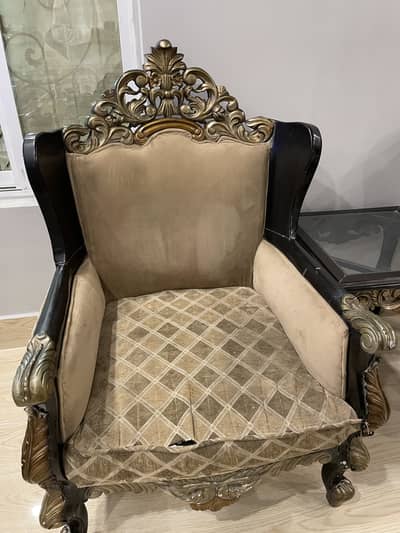 Chinioti chairs with table