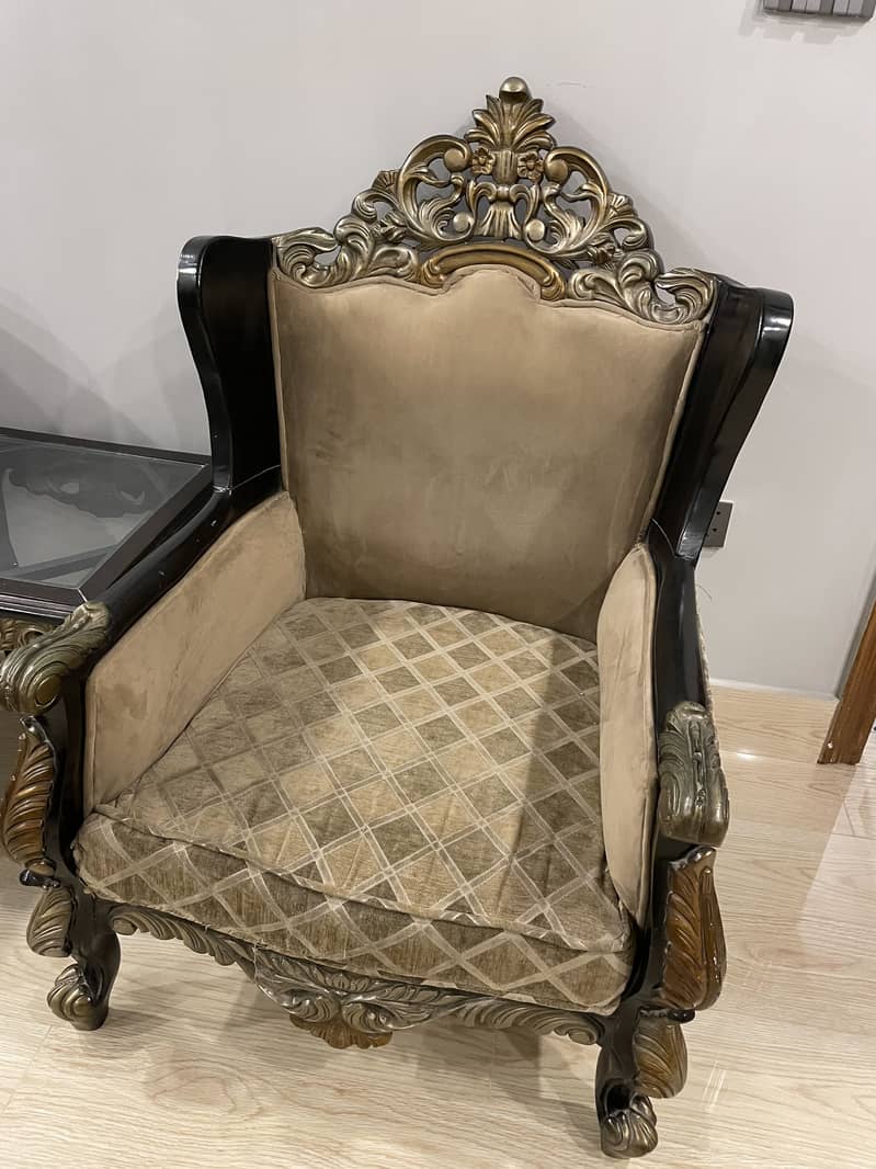 Chinioti chairs with table 2