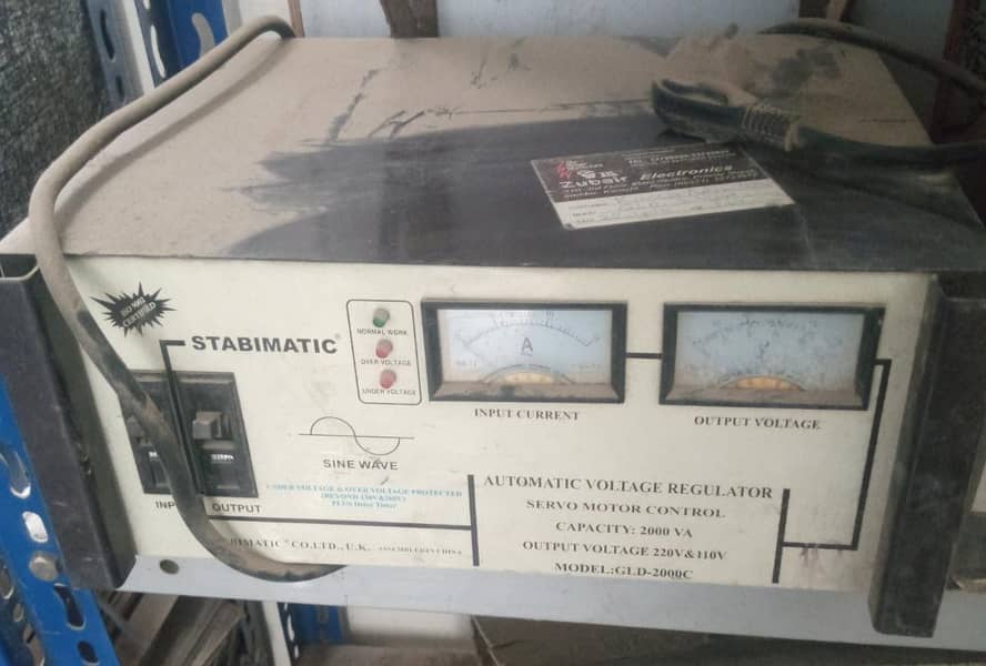 AUTOMATIC VOLTAGE REGULATOR  SERVO MOTOR CONTROL 1