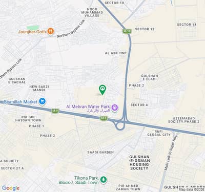 120 Square Yard Plot For Sale In Gulshan-E-Elahi Northern Bypass