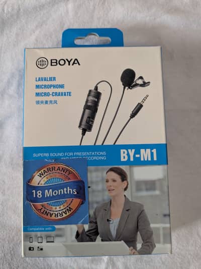 Boya by-M1 Used 2 months but like new 100% Original With serial number