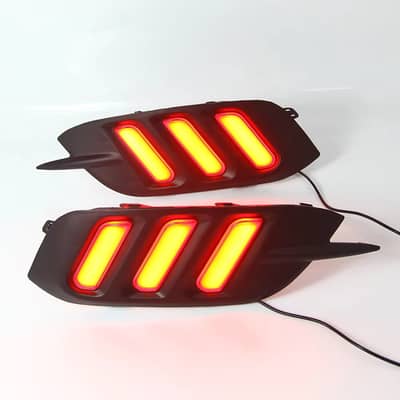 Honda City 2016–2019 LED Rear Bumper Lights | Brake & Tail Light