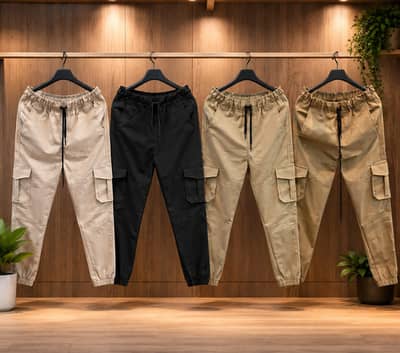 Men’s export quality 6 pocket cargo – Premium quality cotton trousers