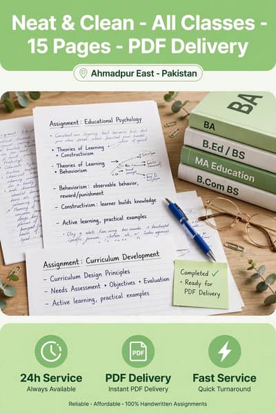 AIOU Students Help - BA B. Ed BS MA Notes & Guide - Ahmadpur East