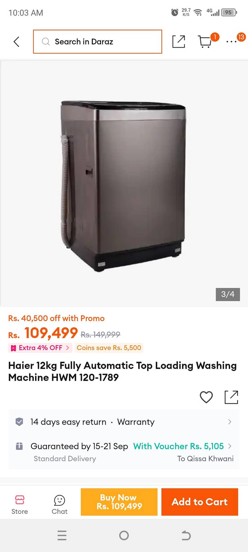 automatic washing machine 4