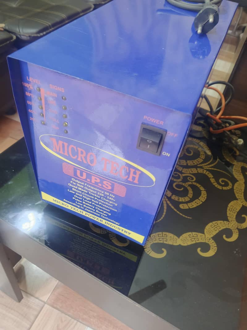 Micro Tech UPS 1000 watts/12Volt 5