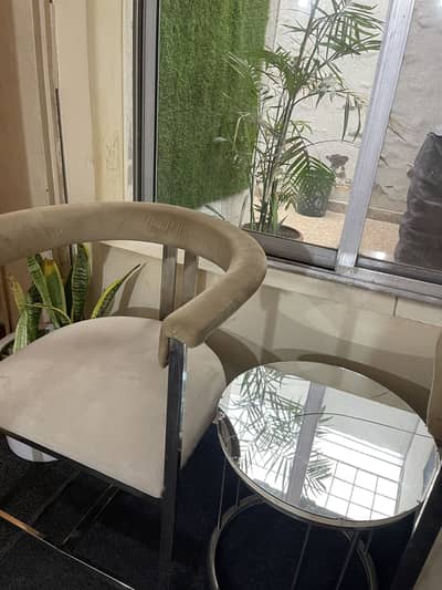 Coffee chairs with table