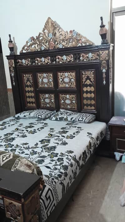 Luxary Design King Size Bed For Sale