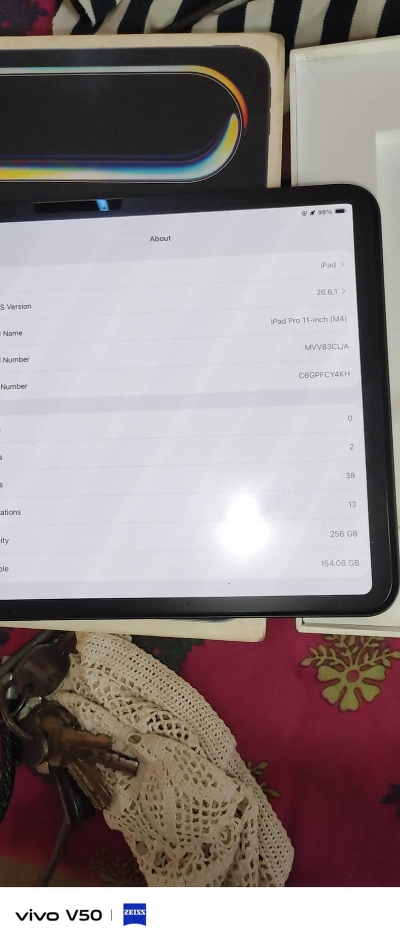 iPad m4 5