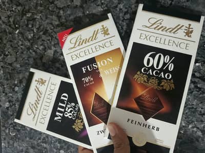 Lindt Dark Chocolate For Gym Goers
