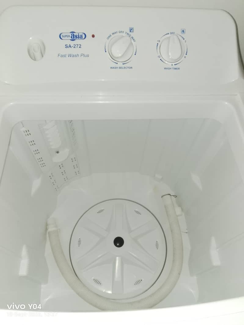 Super Asia washing machine-powerful motor,Durable build and efficient 1