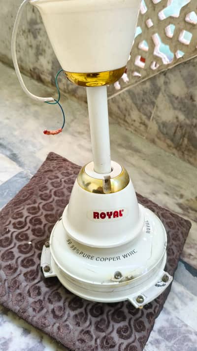 Royal Ceiling Fan – Pure Copper Winding | Excellent Condition